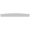Ekena Millwork Eyebrow Architectural Grade PVC Pediment, 86"W x 10-1/2"H x 2-3/4"P PEDP086X105EYE00 - alternate 2